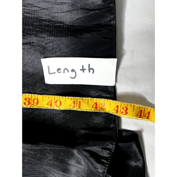 After Six Gown Womens Sz 14 Black Tan Taffeta Bodice Cocktail Sleeveless Dress - Picture 6 of 10